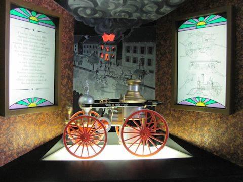 Model of &quot;Lily of the Swamp&quot; 1878 United Clapp & Jones Steam pumper 