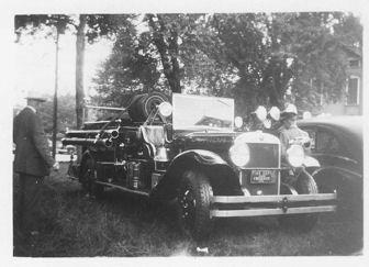 Junior Fire Co. No. 2 1931 Ahrens-Fox piston pumper &quot;Scooter&quot; 