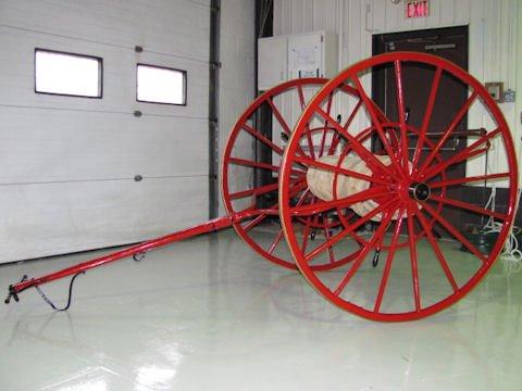 Hose Reel owned by New Windsor Fire Company originally owned by Independent Hose Company 