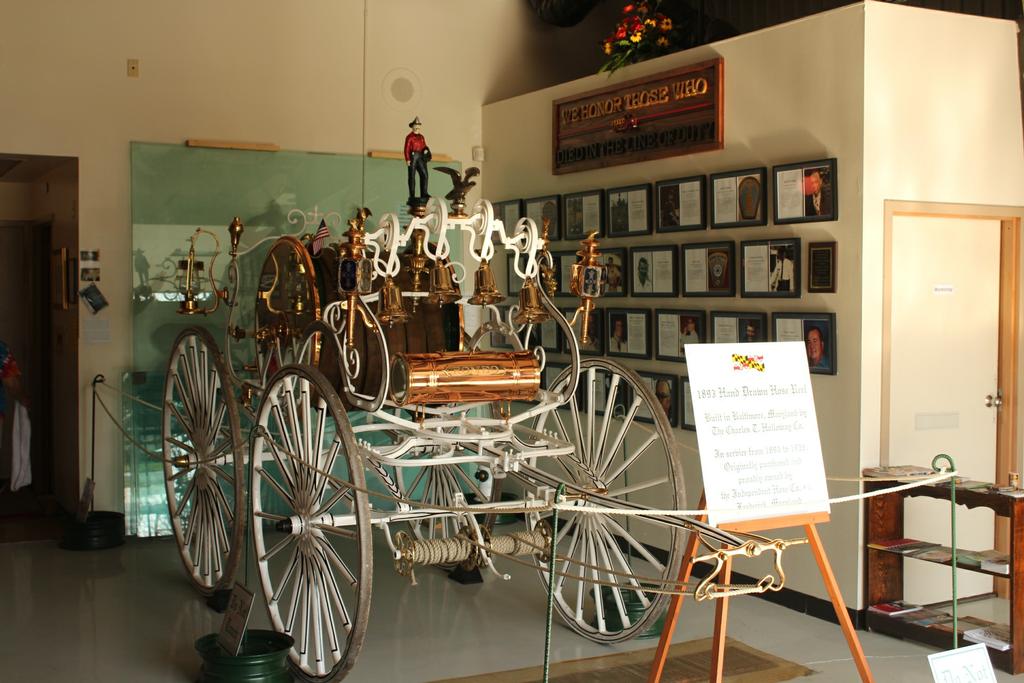 &quot;Romeo&quot; on display at the Frederick County Fire & Rescue Museum 