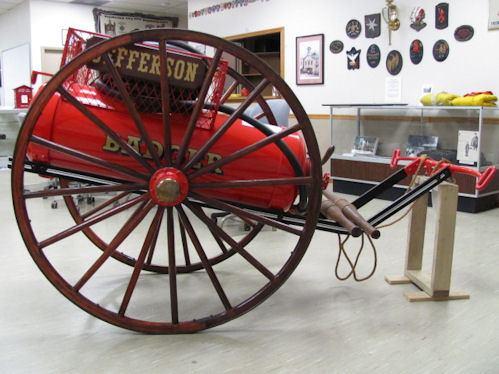 Jefferson Vol. Fire Company 1901 Badger Chemical Engine, two were in service in Jefferson 