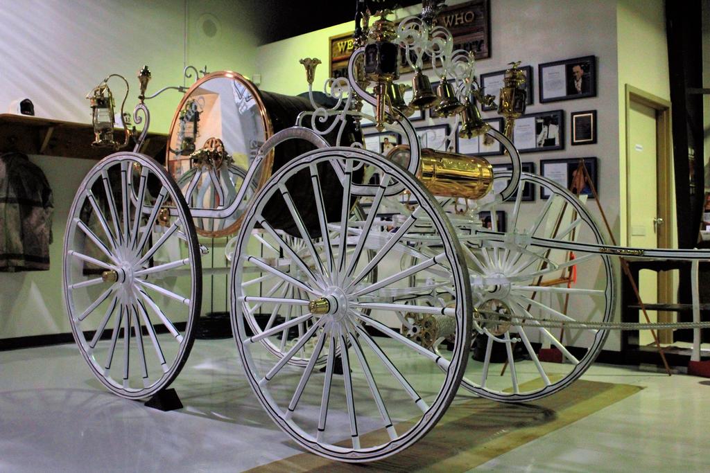 Independent Hose Co. hose carriage &quot;Romeo&quot; at the museum 