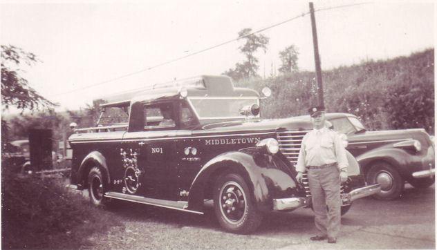 Middletown Vol. Fire Dept. American LaFrance engine 