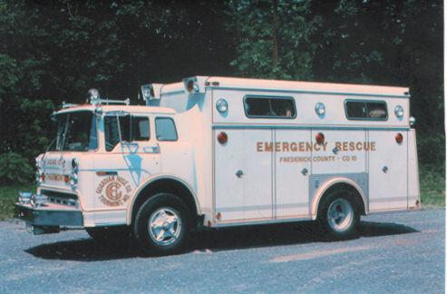 Guardian Hose Company of Thurmont first squad truck 